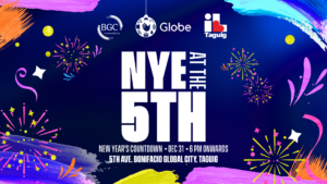  Light up your New Year with Globe in NYE AT THE 5TH!