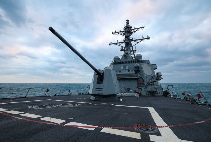  China says US military makes region more dangerous after Navy ship sails through Taiwan Strait