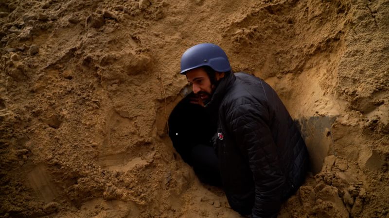  Israel claims a tunnel ran through this Gaza cemetery it destroyed. A visit to the site raised more questions than answers