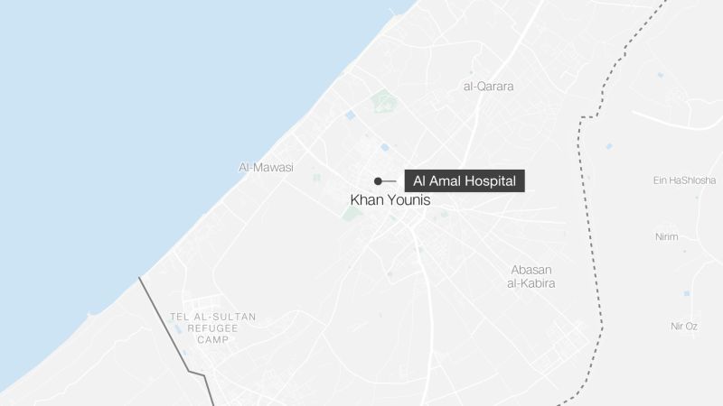  Israeli tanks ‘firing live ammunition’ in Khan Younis hospital complex, aid group says