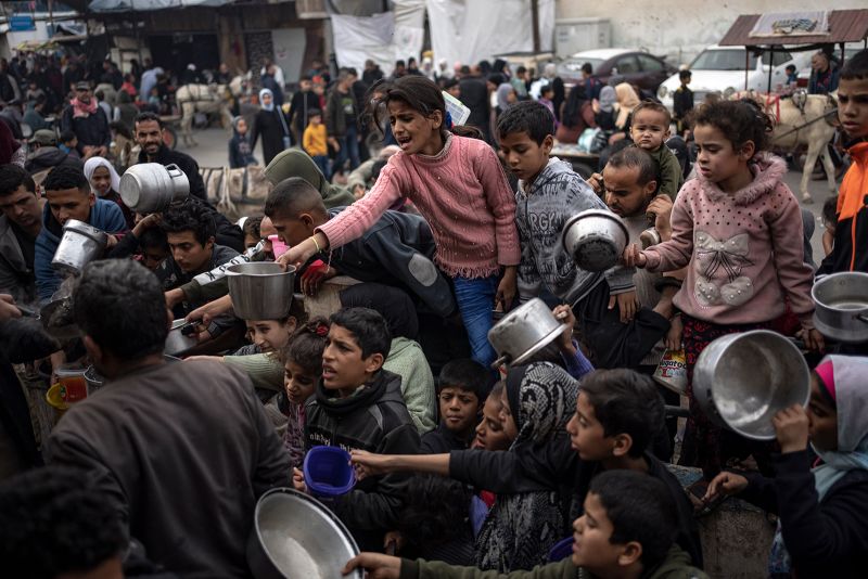  ‘We are dying slowly:’ Palestinians are eating grass and drinking polluted water as famine looms across Gaza