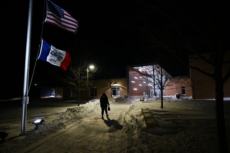  Iowa caucus turnout lowest in over a decade amid freezing temperatures