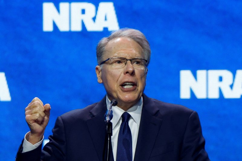  N.Y. state attorney alleges corruption by NRA, leader Wayne LaPierre