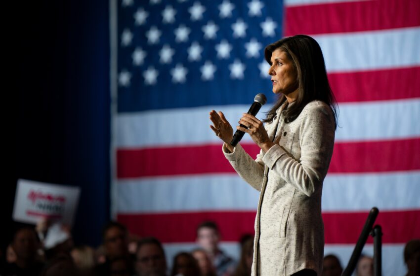  Haley presses on against Trump on the trail. Her fight is a lonely one.