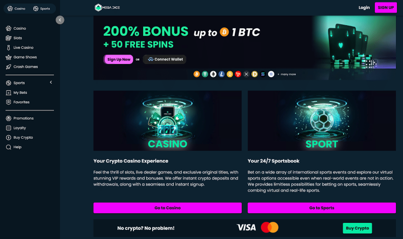  Mega Dice Accepts BONK and PEPE and 12 More New Tokens As Crypto Casino Expansion Continues