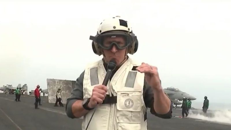  Reporter’s Notebook: Aboard the USS Dwight D Eisenhower in the Red Sea: ‘Constant self-defense’