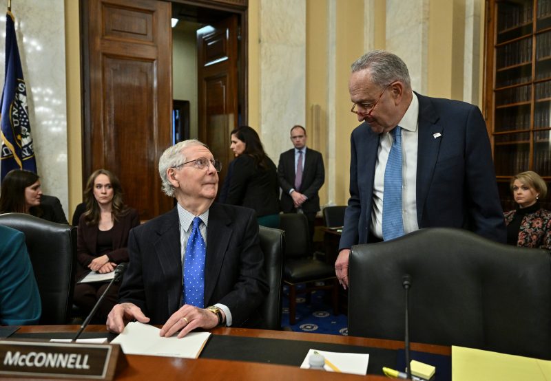  Schumer, McConnell exit Ukraine-Israel aid deal to familiar political rivalry