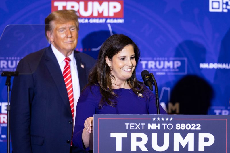  Stefanik makes sure Trump knows she wouldn’t be a Pence