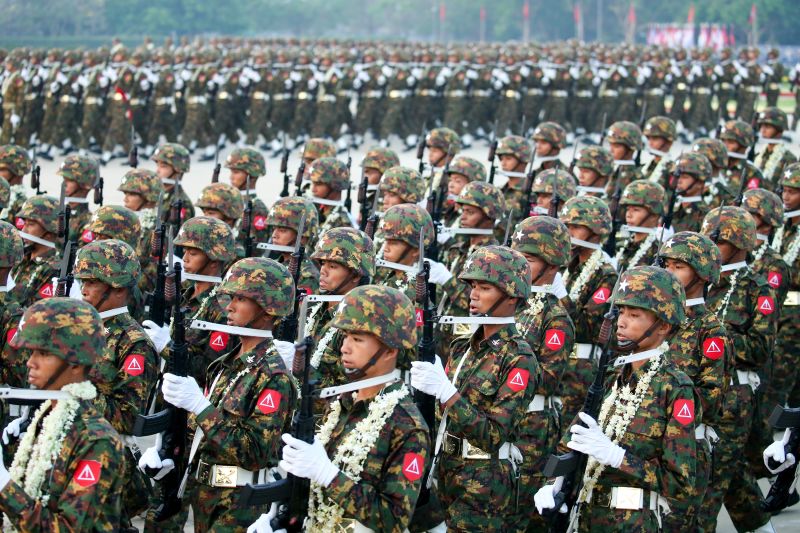  Myanmar junta enforces compulsory military service law