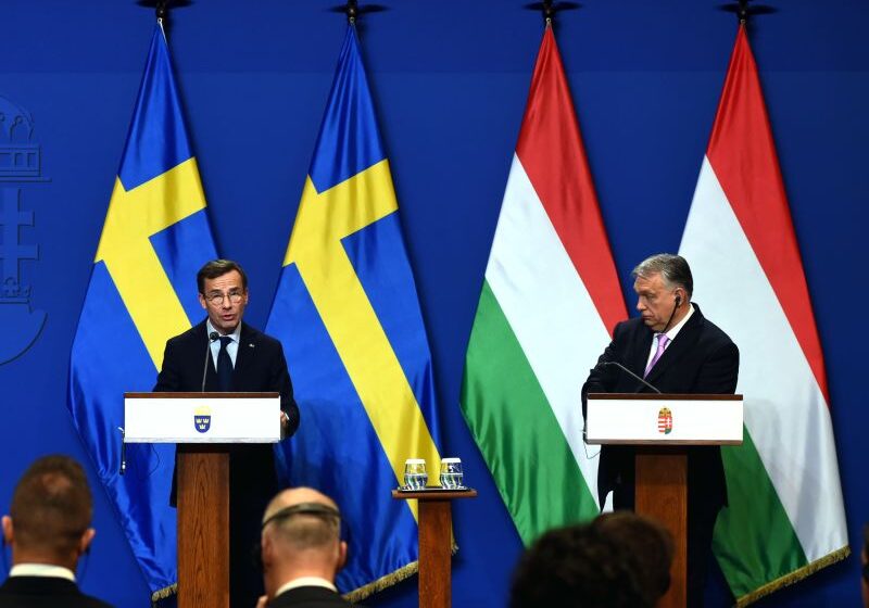  Hungary’s Viktor Orban lauds new phase with Sweden ahead of vote on its NATO bid