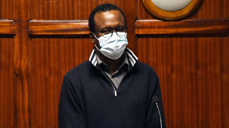  A fugitive suspected of killing a nurse in Boston was captured last month in Kenya. Now he’s escaped from police