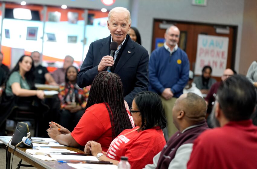  Biden visits Michigan amid Arab community’s anger over Israel-Gaza war