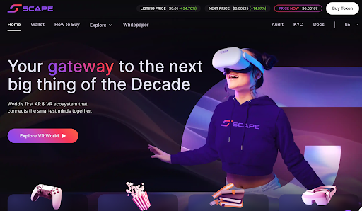  5thScape Raises Over $1m For World-First VR/AR Crypto – In Presale Now