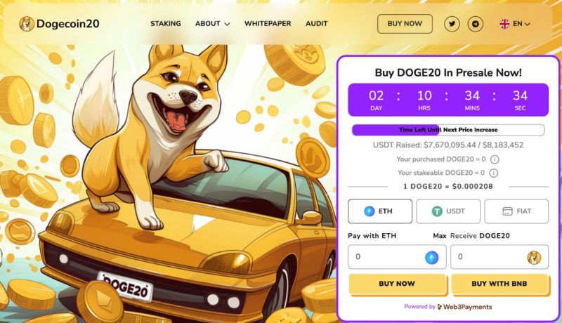  Solana Meme Coin Pundu Raises $37m While Dogecoin20 Powers Past $7.6m