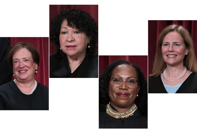  Periods, ‘live tissue’: Female justices get specific about women’s health
