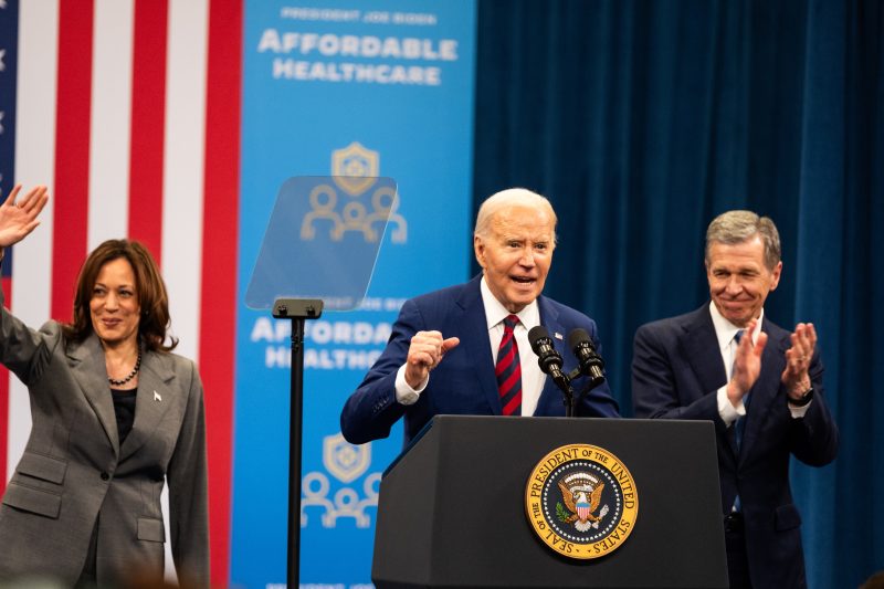  Biden plays up his money edge in taking feistier shots at Trump