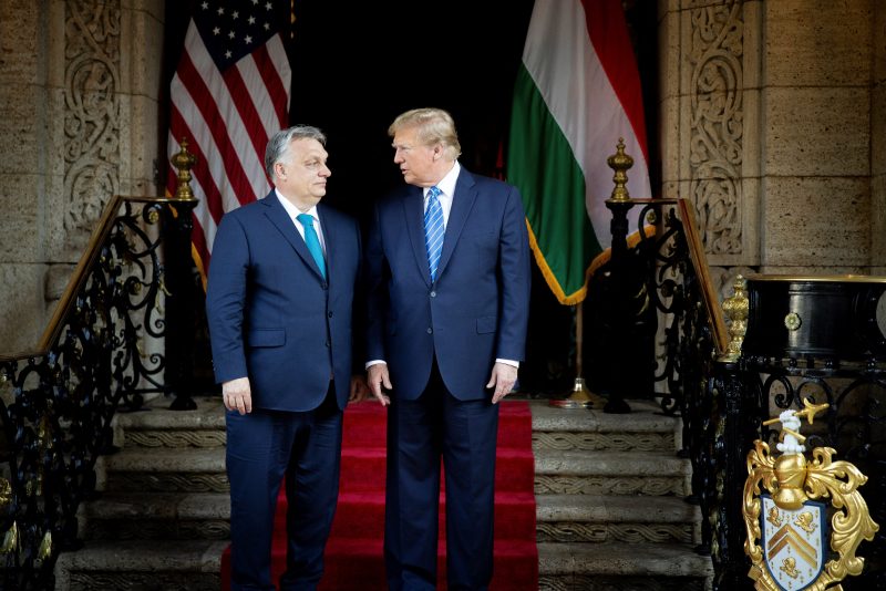  Trump meets with Orban, Hungary’s autocratic leader