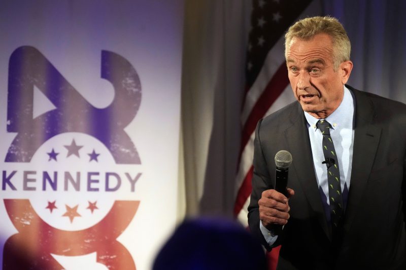  Robert F. Kennedy Jr. has selected running mate, will announce choice within 2 weeks