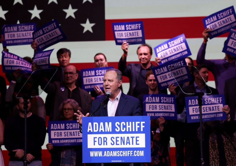  Schiff, Garvey advance to general election in California’s Senate primary