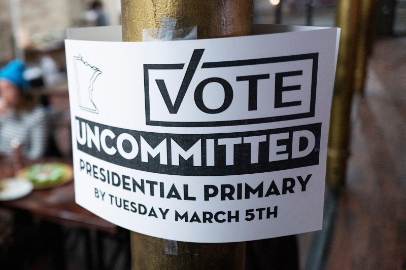  The ‘uncommitted’ vote story isn’t exactly what you might think