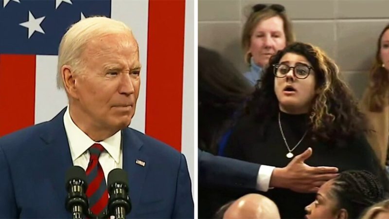  Biden concedes to pro-Palestinian protesters after multiple interruptions: ‘They have a point’