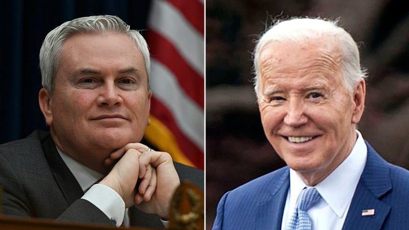  Comer fundraising email dampens prospects of Biden impeachment, says ‘criminal referrals’ are goal