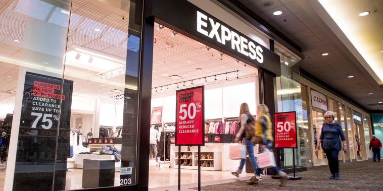  Express files for bankruptcy, plans to close nearly 100 stores as investor group looks to save the brand