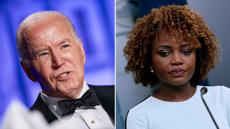  White House denies secret plot to oust Karine Jean-Pierre as Biden faces more bad news