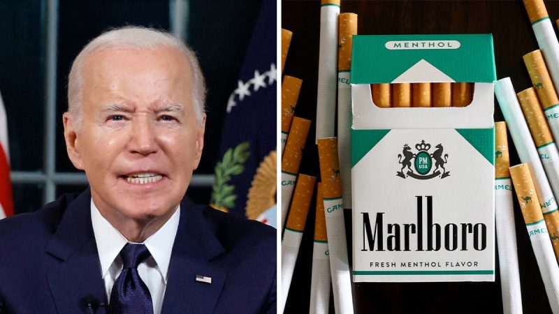  Biden admin abruptly delays plan to ban menthol cigarettes amid widespread opposition