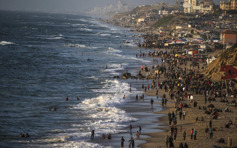  Mortar attack on Gaza coast spotlights risk to U.S. pier mission