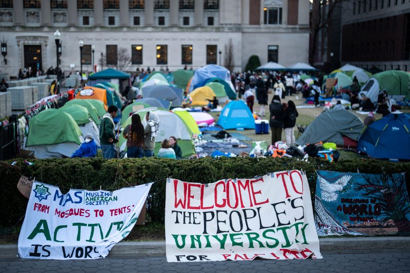  Trump, GOP seize on campus protests to depict chaos under Biden