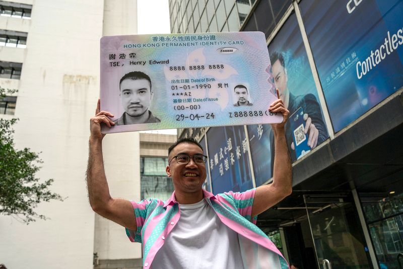  Hong Kong transgender activist gets new male ID after yearslong legal battle