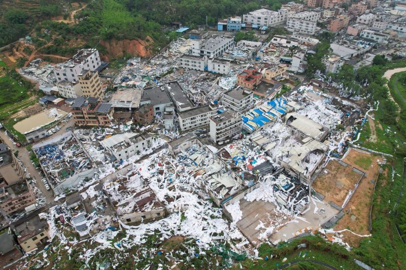  Tornado kills at least 5, injures 33, in Chinese metropolis as region battles deadly floods