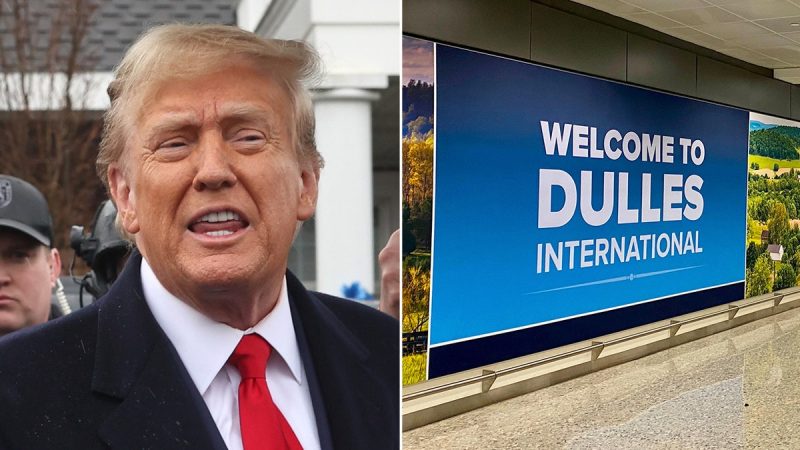  House Republicans push to rename DC international airport after Trump