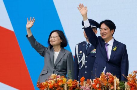 Taiwan’s new president calls on China to stop its ‘intimidation’ after being sworn into historic third term for ruling party