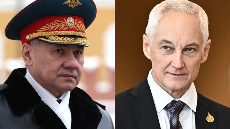  Putin replaces Russia’s defense minister with a civilian, citing rising military spending and need for innovation