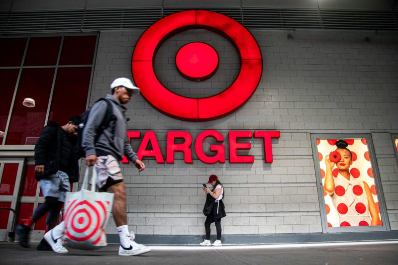  Target says shoppers are buying fewer groceries and home goods