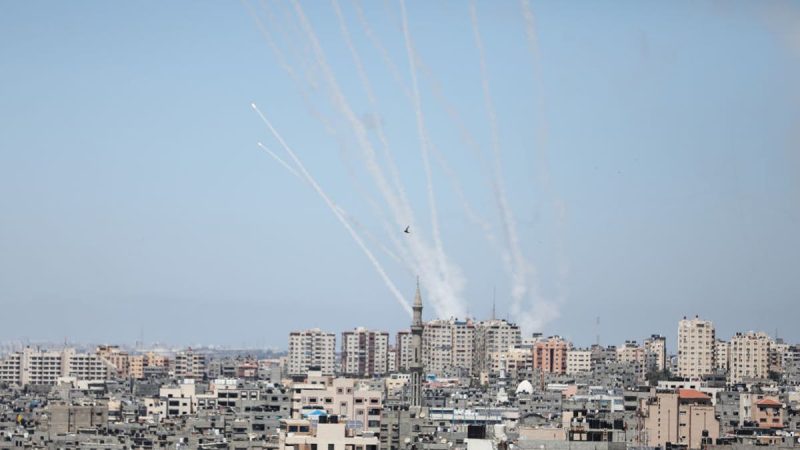  Hamas launches rocket barrage into Israel from Rafah, sounding alarms in Tel Aviv