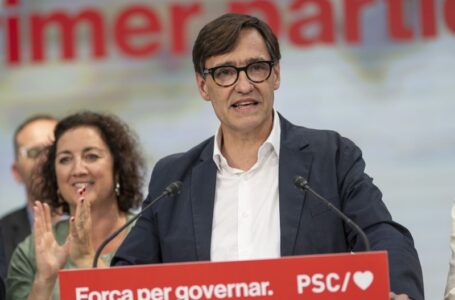 Spain’s Socialists hail ‘new era’ in Catalonia as separatist support dims in elections