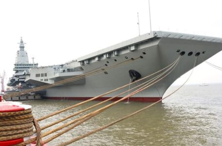 China’s newest aircraft carrier heads to sea for first time