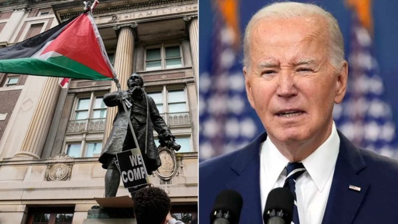  GOP Rep calls on Biden to denounce, reject cash from progressive groups fueling anti-Israel protests