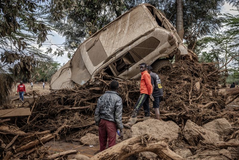  Visitors stranded at Kenya’s Maasai Mara nature reserve, as devastating flooding kills nearly 200 people