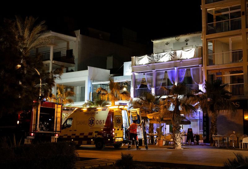  Four killed in restaurant collapse on Spanish holiday island