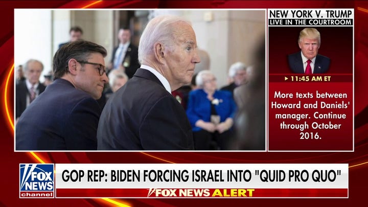  Republican says Biden has ‘strengthened’ Hamas by withholding aid from Israel: ‘Completely incompetent’