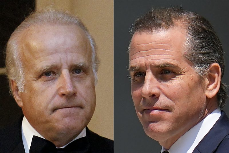  House GOP asks Justice Dept. to charge Biden’s son, brother for making false statements