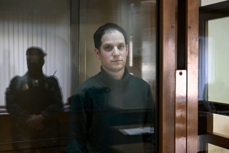  Russia will hold Evan Gershkovich’s espionage trial behind closed doors, state media reports