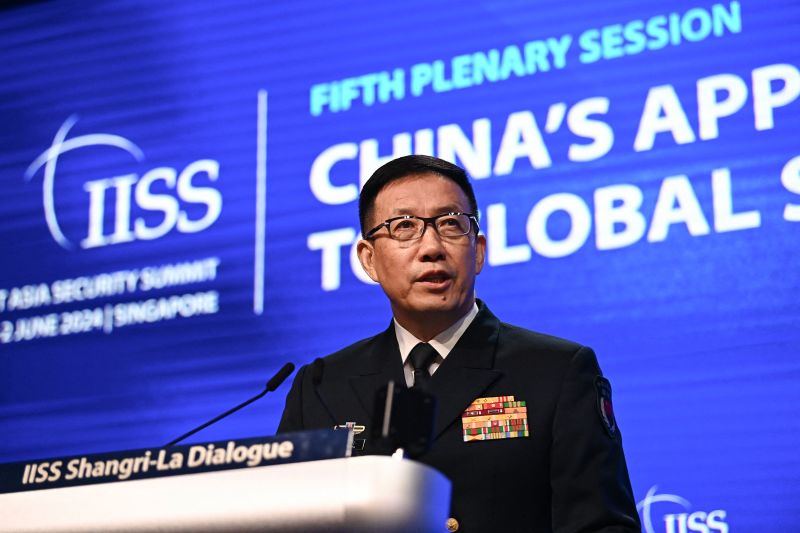  Those who back Taiwan independence face ‘self-destruction,’ China’s new defense minister warns in combative summit speech