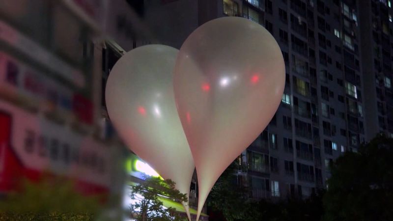  North Korea sent trash balloons to South Korea. Activists are sending balloons back with K-pop and K-dramas