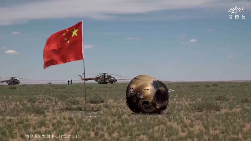  China’s Chang’e-6 moon mission returns to Earth with historic far side samples