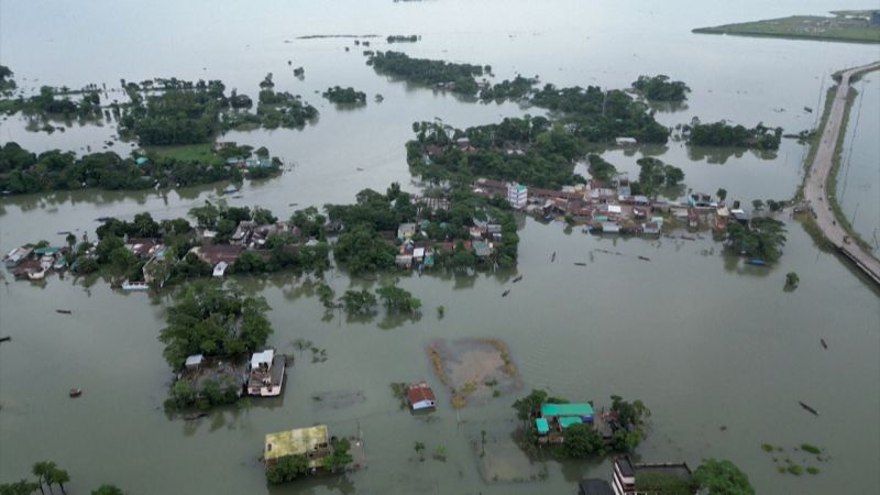  Nearly 2 million people stranded as second wave of devastating floods hits Bangladesh in less than a month